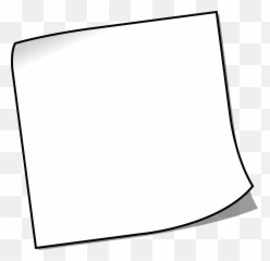 Free Post It Note Png Download - Blank Letter Paper Png,It Png