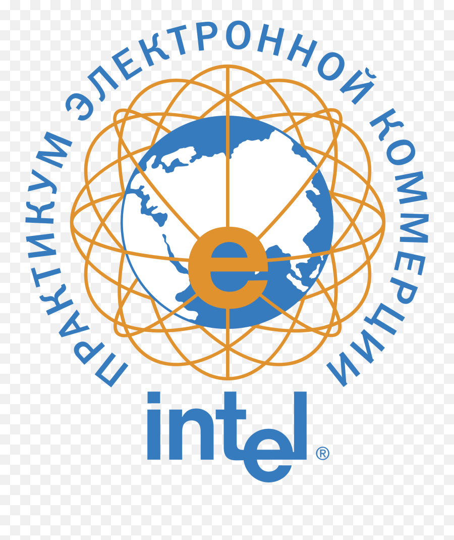 Intel Ecommers Logo Png Transparent - Circle,Intel Logo Png