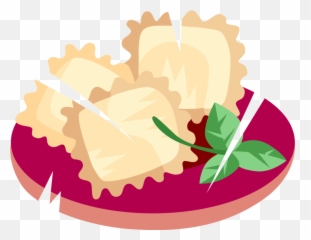 Ravioli Dumplings With Sealed Filling - Ravioli Clipart Transparent Png,Ravioli Png