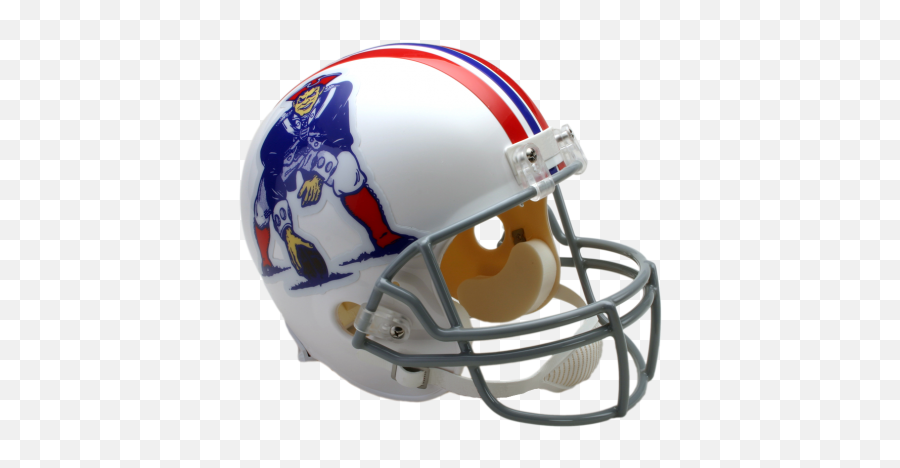 New England Patriots Mini Vsr4 Throwback 65 - 81 San Francisco 49ers Helmet Logo Png,Patriots Png