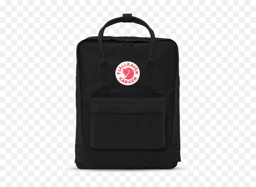 Pin By Natalie Faye - Black Fjallraven Kanken Backpack Png,Backpack Transparent Background