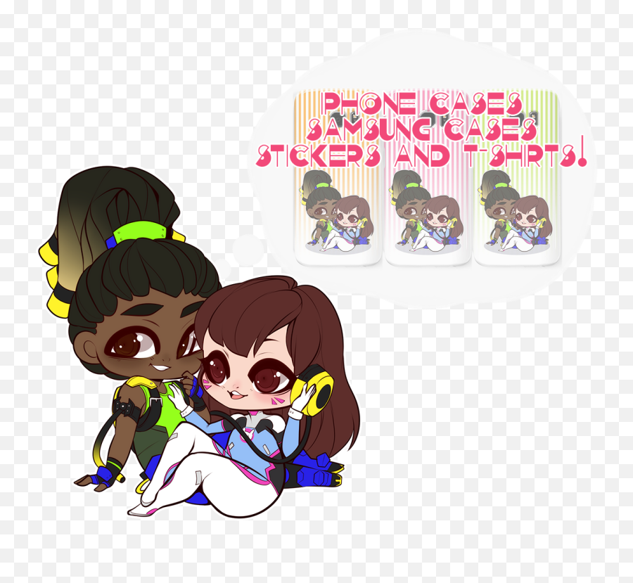 L U C I O D V A Redbubble By Teibbles - Fur Affinity Dva And Lucio Chibi Png,Lucio Png