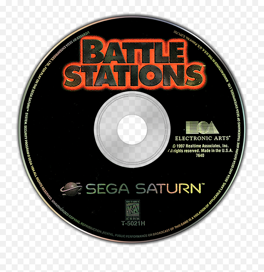 Sega Saturn Usa Disc Pack 260 - Disc Submissions Emumovies Cd Png,Made In Usa Png