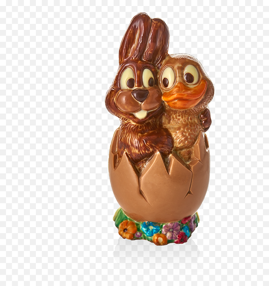 Easter Bunny And Duck - Ghraoui Figurine Png,Chocolate Bunny Png