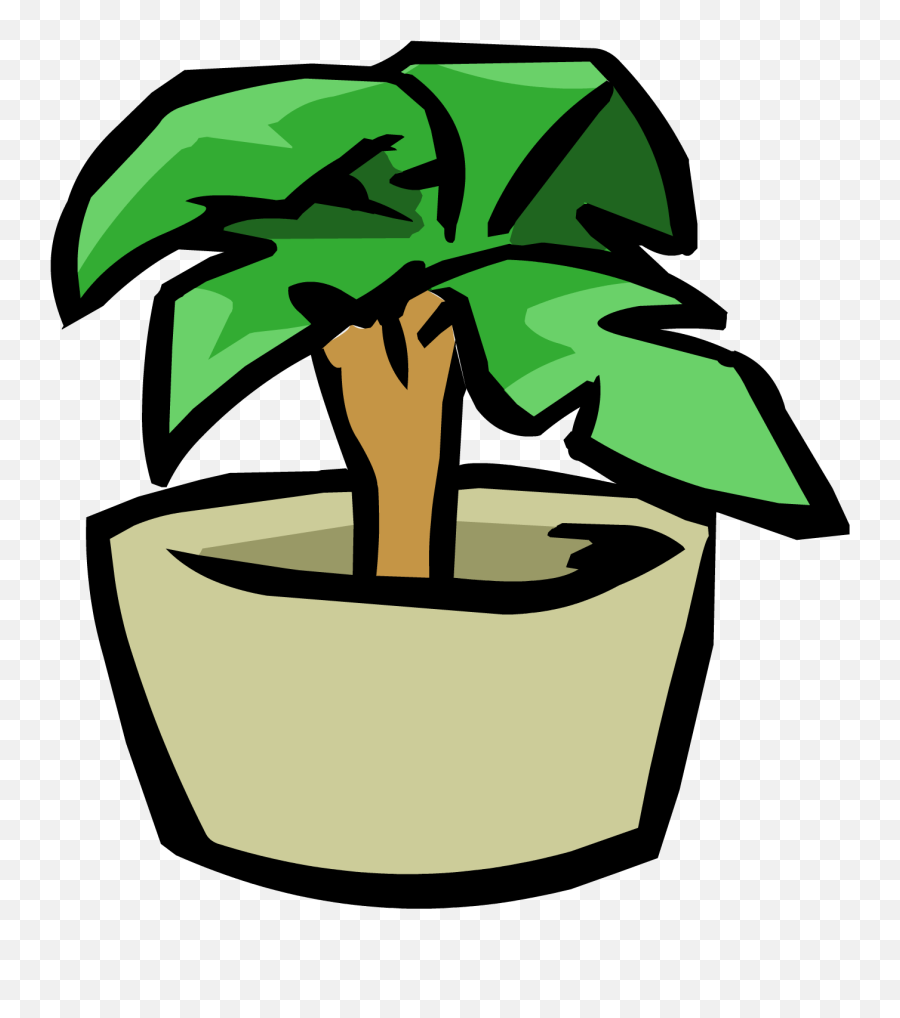 Club Penguin Rewritten Wiki - Club Penguin Plant Pin Png,House Plant Png
