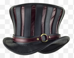 The Red Mad Hatter - Leather Mad Hatter Hats Png,Mad Hatter Hat Png