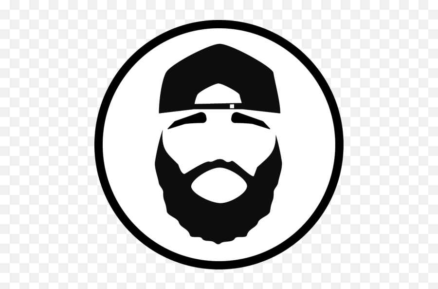 Hipster style. Portrait of bearded man, logo or label. Lettering vector  illustration Stock Vector Image & Art - Alamy