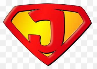 God Is My Superhero - Jesus Clip Art Png,Superman Logo Vector