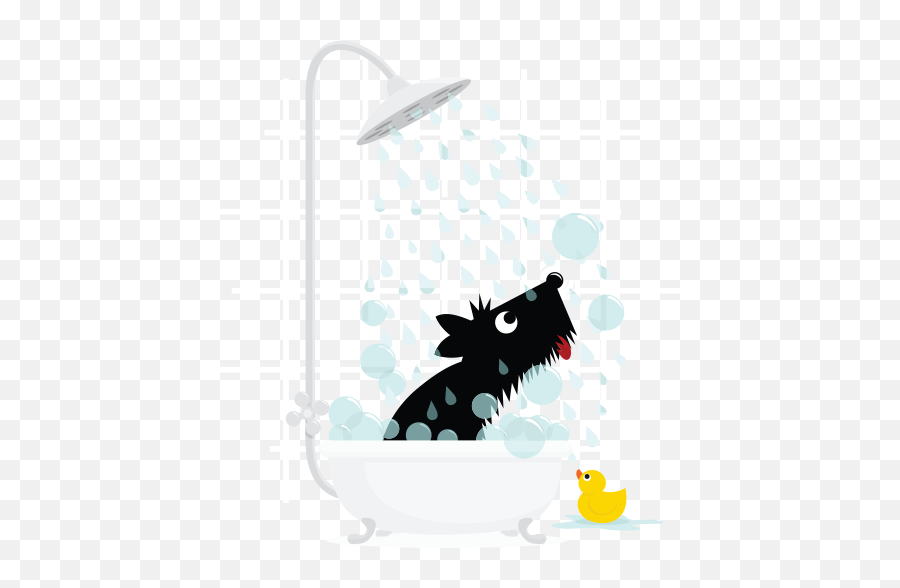 Png Transparent Dog Bath - Girl Baby Shower,Bath Png