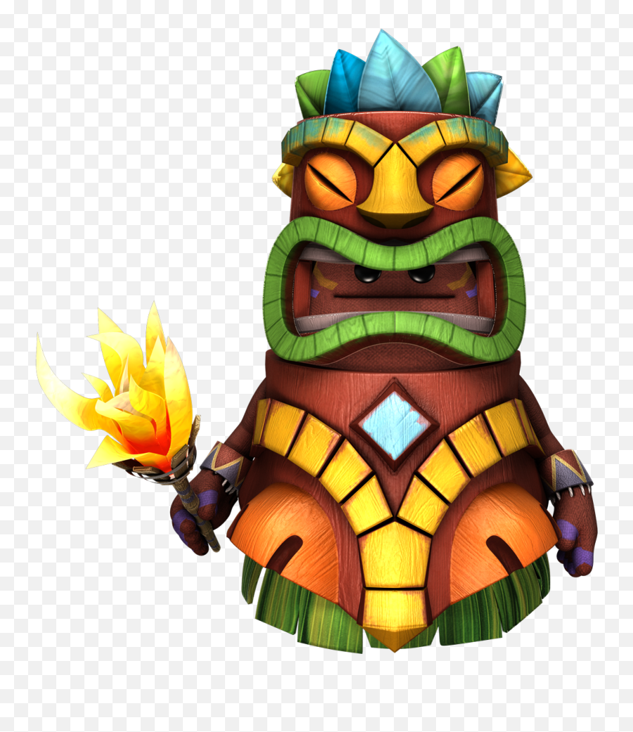 Download Hd Nativebigtogglefront - Tiki Video Game Hawaiian Tiki Png,Tiki Png