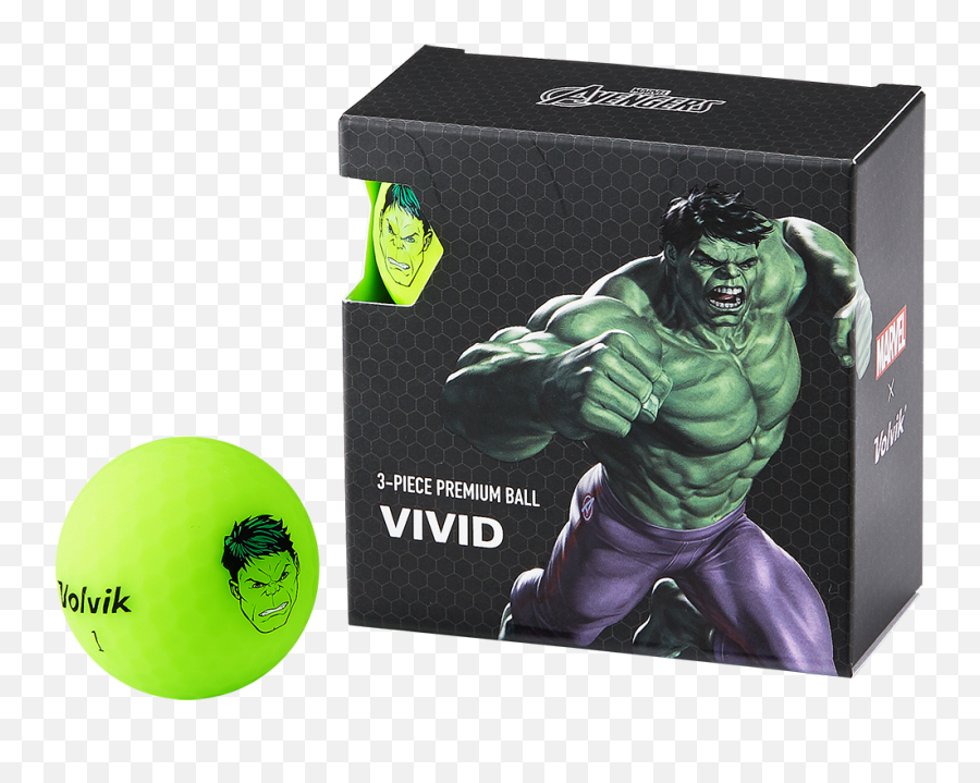 Marvel Hulk 4 Ball Pack - Thor Golf Ball Marker Png,Hulk Png