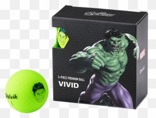 Marvel Hulk 4 Ball Pack - Thor Golf Ball Marker Png,Hulk Png