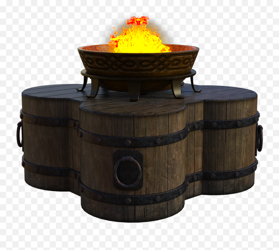 Fire Pit Barrels - Free Image On Pixabay Fountain Png,Fire Pit Png