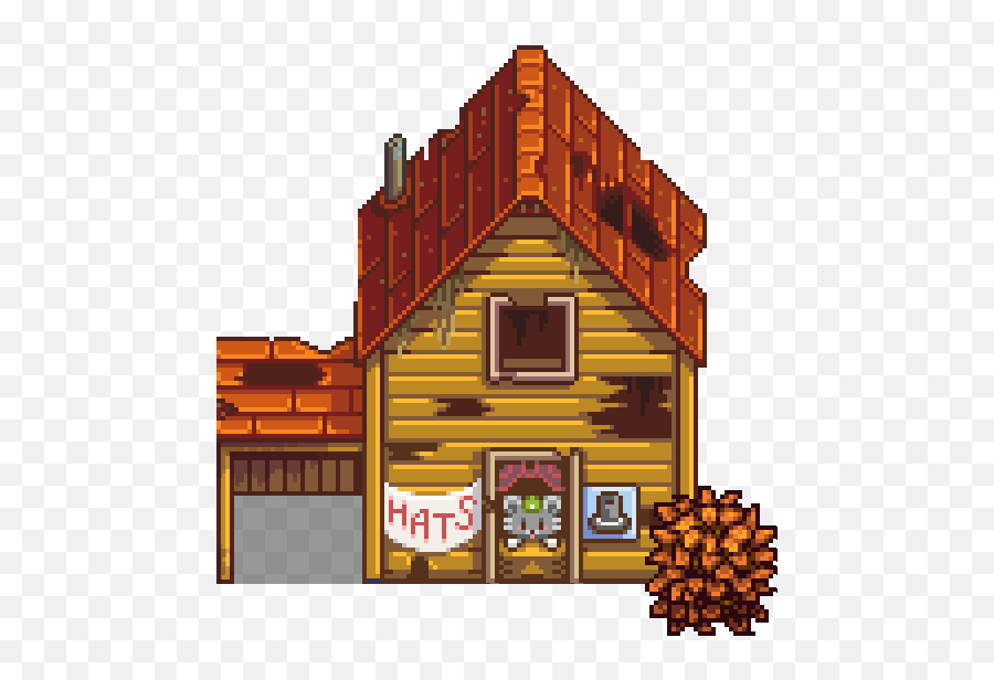Abandoned House - Stardew Valley Hat Shop Png,Stardew Valley Png