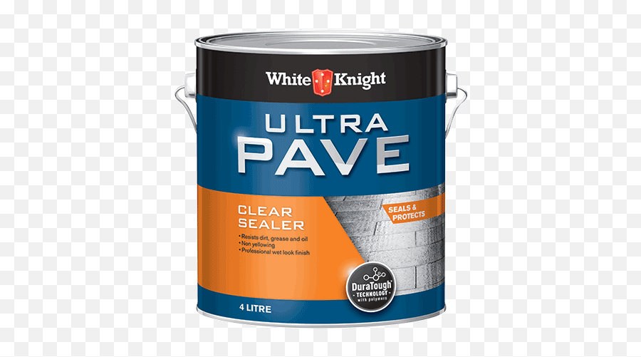 White Knight Ultra Pave Clear Sealer - Vertical Png,Knight Transparent