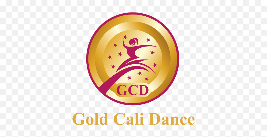 Feminine Playful Dance Studio Logo Design For Gold Cali - Hurricane Katrina Charity Png,Studio Logo