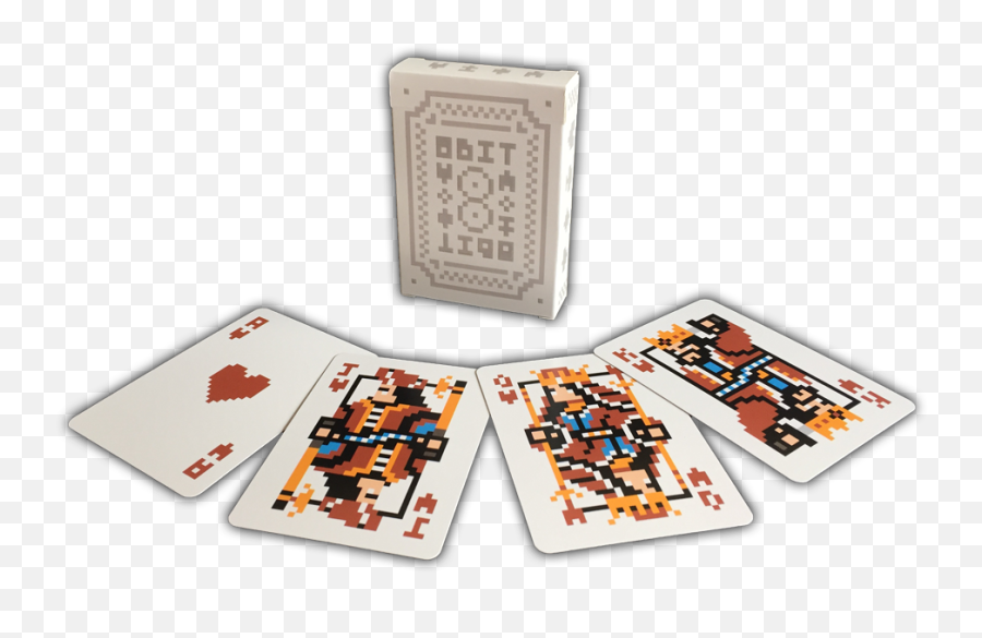 The 8bit Deck Is A Regular Olu0027 Of Playing Cards Only - Playing Card Png,Poker Cards Png