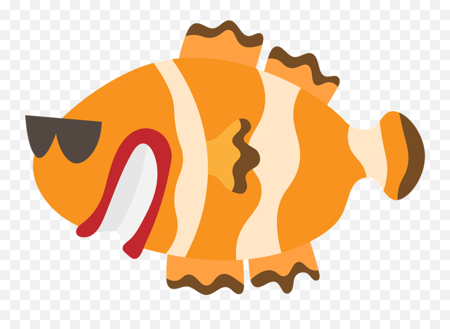 Clownfish Orange Nemo - Free Image On Pixabay Big Png,Clownfish Png