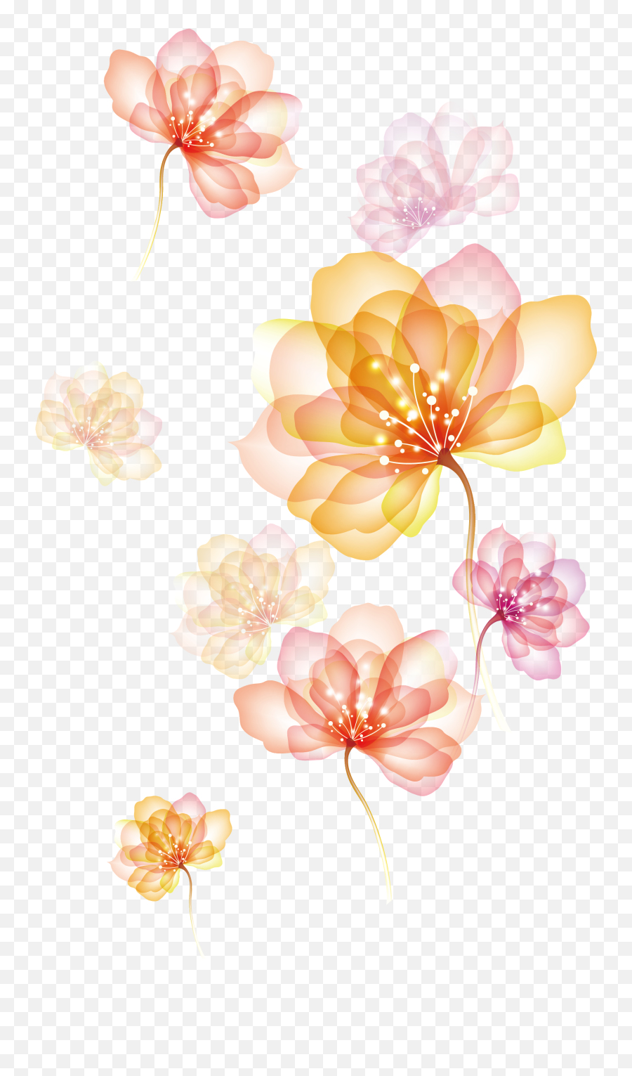 Hd Image Free Png Clipart - Transparent Flower Effect Png,Flowers Clipart Png