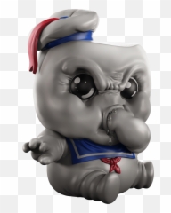 Stay Puft Marshmallow Man Baby Terror - Marshmallow Man Art Toy Png,Stay Puft Marshmallow Man Png