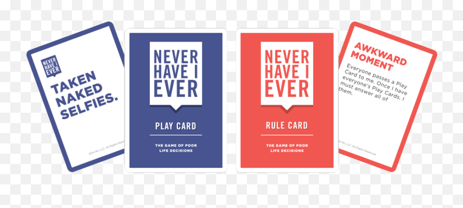 Never Have I Ever - The Game Of Poor Life Decisions Never Have I Ever Party Game Png,The Game Of Life Logo