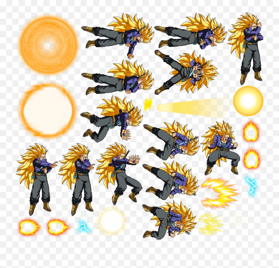 Dokkan Assets Wavesquad - Dragon Ball Z Dokkan Battle Assets Png,Trunks ...