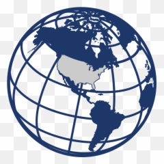 Download Hd Flat Globe Icon Png - Transparent Logo