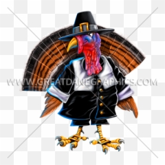 Male Turkey Pilgrim Production Ready Artwork For T - Shirt Cartoon Png,Pilgrim Png