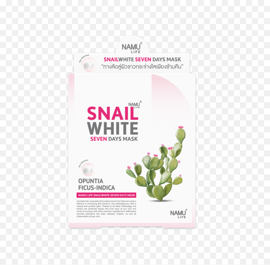 Namu Snailwhite 7 Days Mask Sheets - Namu Life Snail White Seven Days Mask Png,Synergy Clan Logo