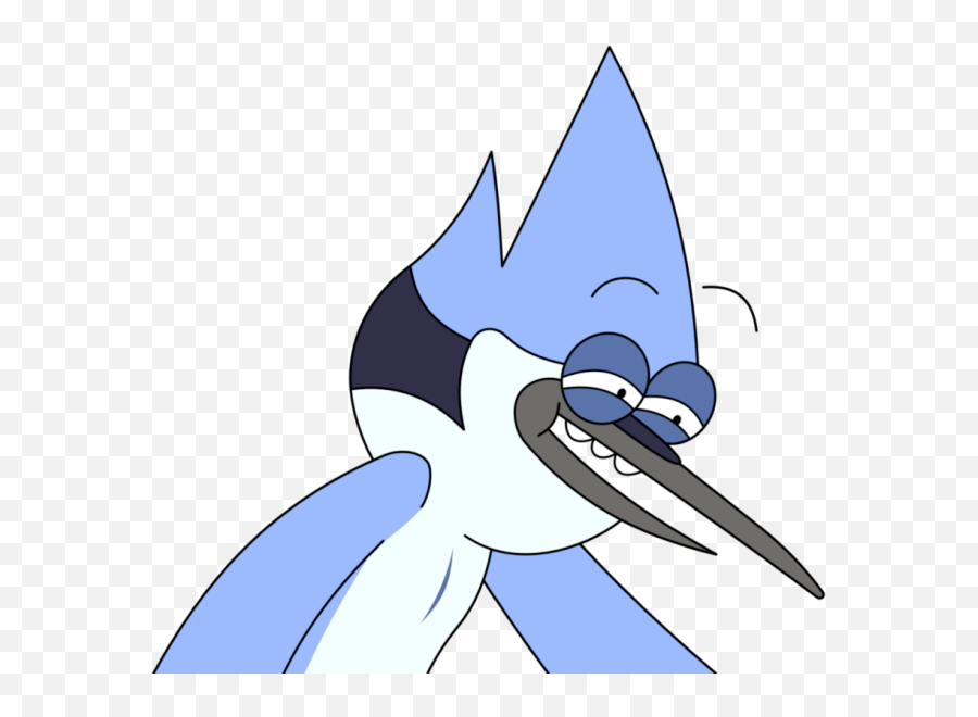 Mordecai Regular Show Face - Mordecai Png,Mordecai Png