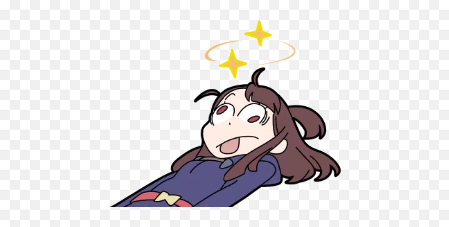 Little Witch Academia - Line Stickers Album On Imgur Little Witch Academia Line Stickers Png,Line Stickers Transparent