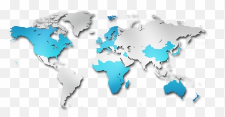 3d World Map Png Transparent Background - Maps For