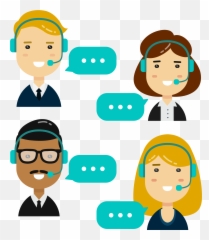 Transparent Call Center Agent Clipart - Png