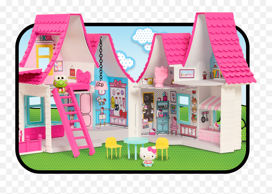 Hello Kitty 15911 Doll House - Hello Kitty Dollhouse Png,Hello Kitty Desktop Icon Windows 7