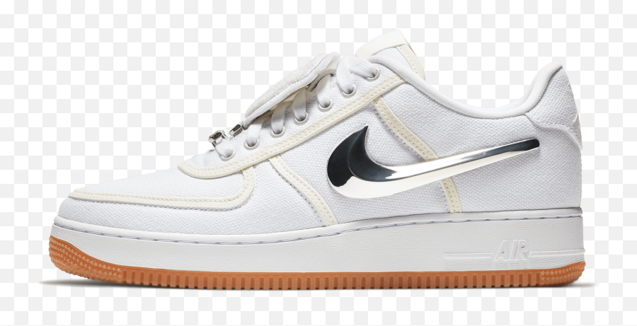 Travis Scott White - Air Force 1 Travis Scott Png,Travis Touchdown Png