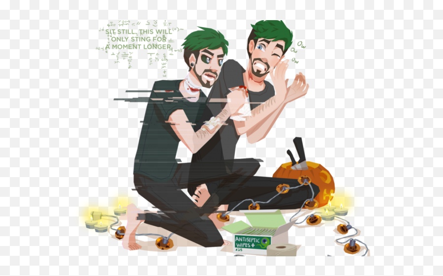 Possession Clipart Aftercare - Antisepticeye X Darkiplier Png,Darkiplier Icon