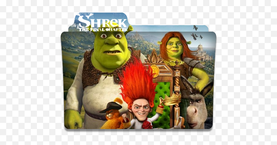 Folder Eyecons - Shrek Collection Folder Icon Png,Animation Folder Icon
