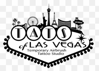 Cropped - Logotatsoflasvegasiconpng U2013 Tats Of Las Vegas Clip Art Blank Las Vegas Sign Template,Las Vegas Png