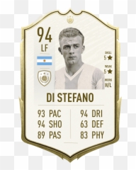 The Blonde Arrow Di Stefano Is My - Zidane Fifa 20 Card png