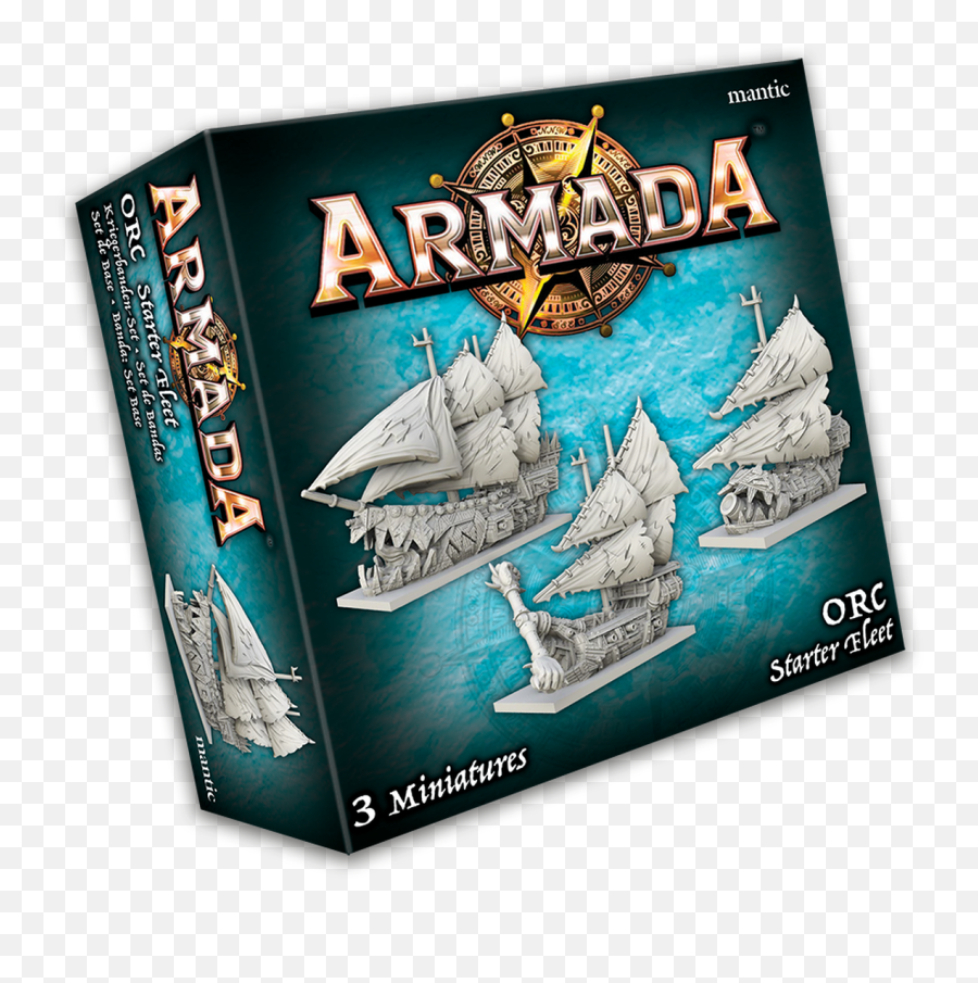 Armada Orcs Starter Fleet - Kow Armada Empire Of Dust Png,Lizardmen Icon
