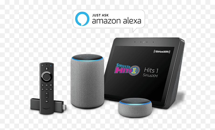 Stream With Amazon Alexa Siriusxm Canada - Amazon Echo Dot Siriusxm Skill Png,Amazon Echo Png