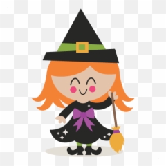 Witch Svg Scrapbook Cut File Cute Clipart Files For - Free Clip Art Cute png