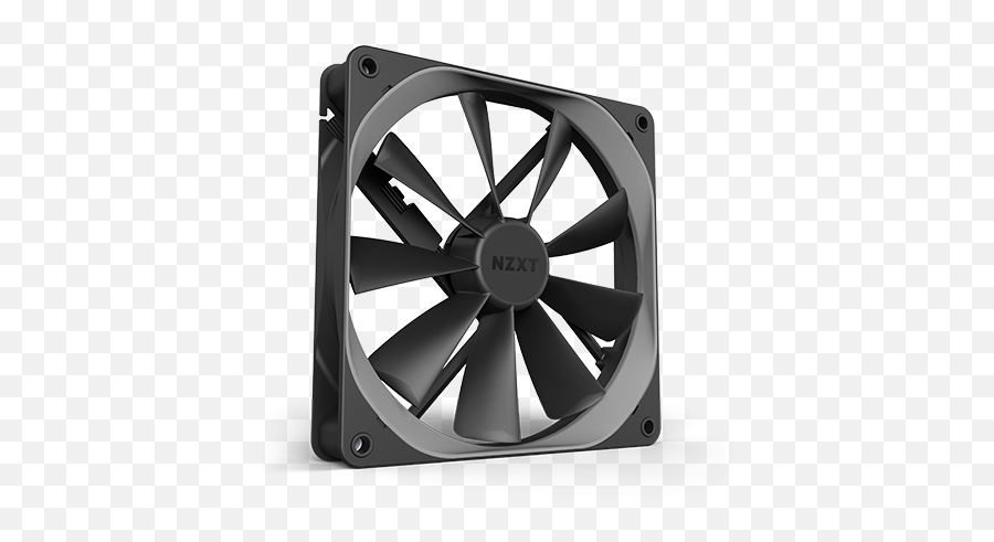 Nzxt Aer F120 120mm High - Performance Airflow Pwm Fan Nzxt Fans Png,Airflow Icon Modules