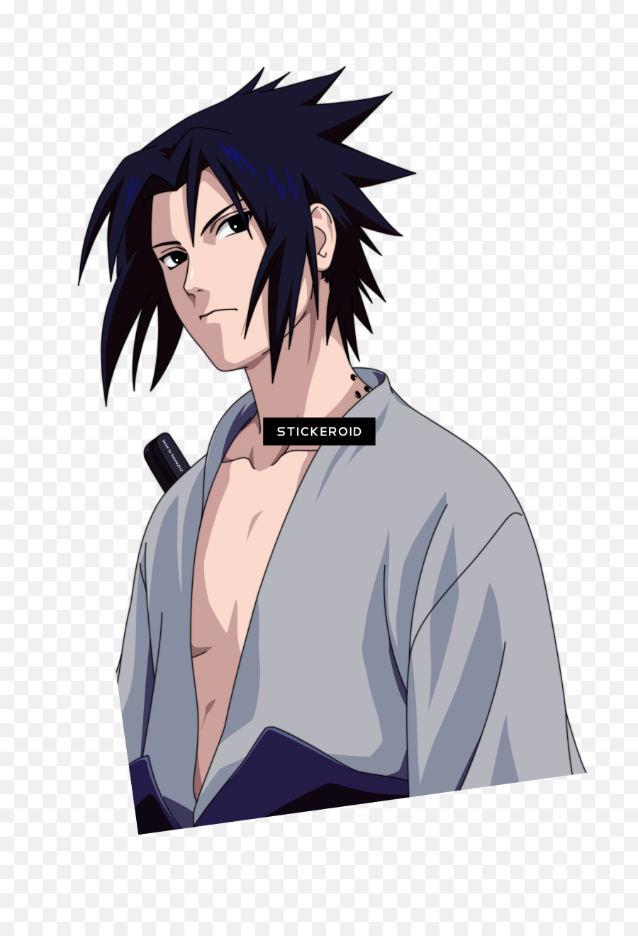 Anime Transparent Png Image - Sasuke Uchiha Hair,Sasuke Transparent