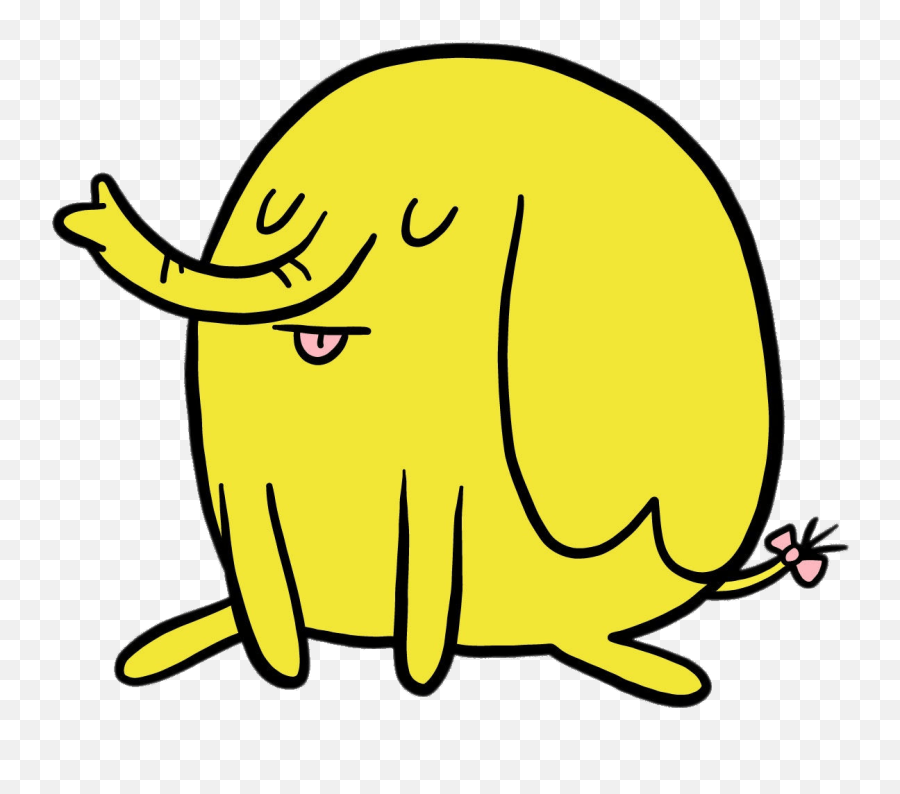 Adventure Time Tree Trunks The Elephant Sitting Transparent - Elephant From Adventure Time Png,Adventure Time Transparent