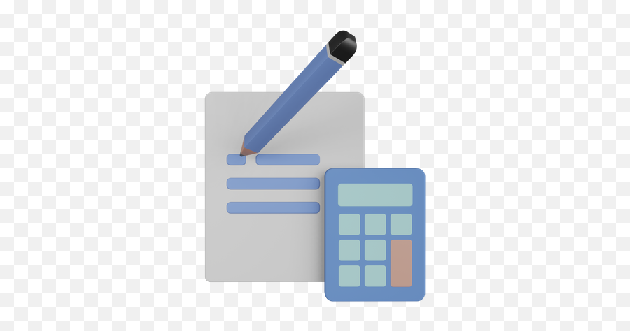 Premium Bookkeeping 3d Illustration Download In Png Obj Or - Hard,Book Keeping Icon