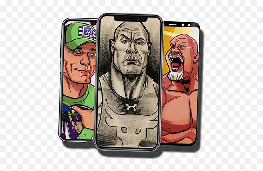 Wwe Cartoon Wallpapers Apk 10 - Download Apk Latest Version Wwe Cartoon Png,Wwe Icon Download