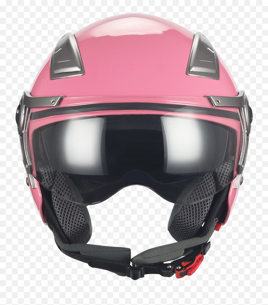 1storm Ah01 Motorcycle Open Face Scooter Bike Dual Lenssun - Motorcycle Helmet Png,Icon Airflite Red Visor