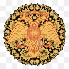 Byzantine Double - HEADED EAGLE on Behance Byzantine Double Headed Eagle Ink png