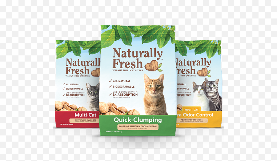 Multi - Cat Formula Naturally Fresh Cat Litter Walnut Cat Litter Png,Cat Icon Meaning